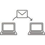 Send E Mail SVG Icon